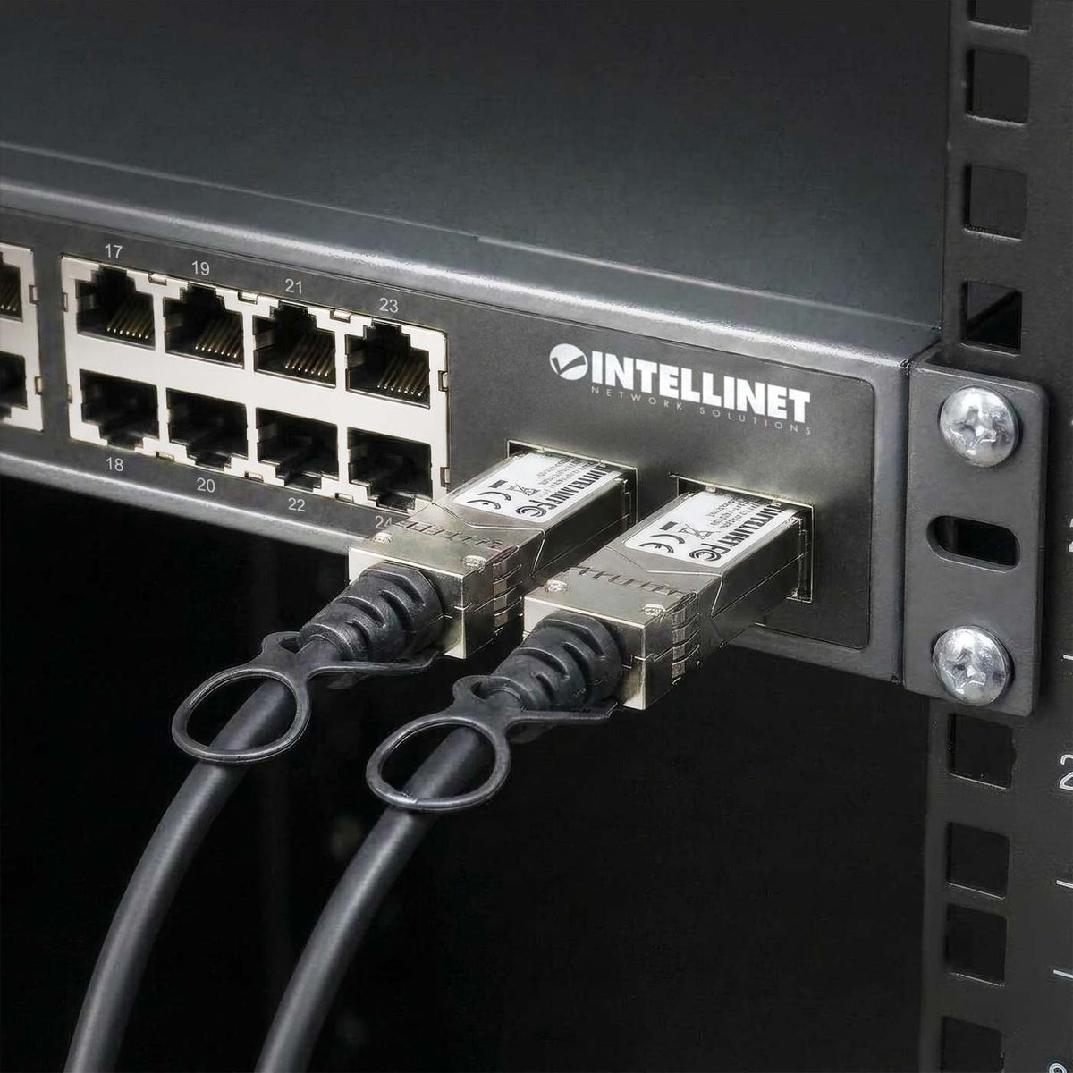 24-Port Gigabit Ethernet PoE+ Switch mit 2 SFP-Ports Image 10