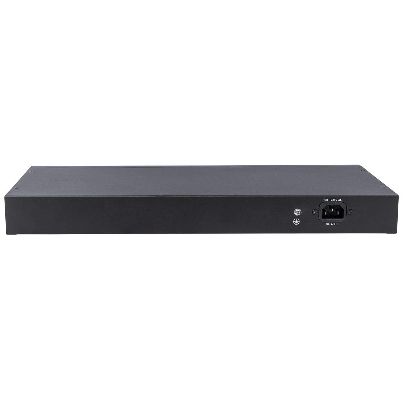 24-Port Gigabit Ethernet PoE+ Switch mit 2 SFP-Ports und LCD-Anzeige Image 5