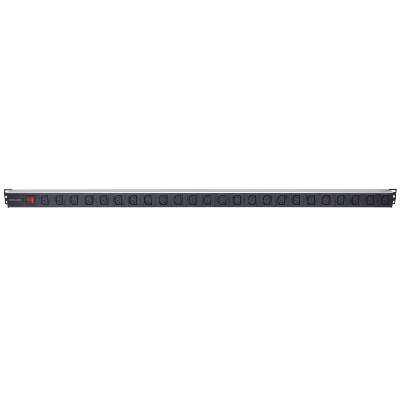 19" 8-fach Steckdosenleiste mit C13-Kaltgerätesteckdosen und Kabelklemmen Image 4