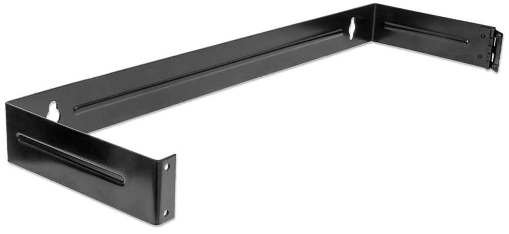 Aufklappbare 19" Wandbefestigung, 1 HE Image 2