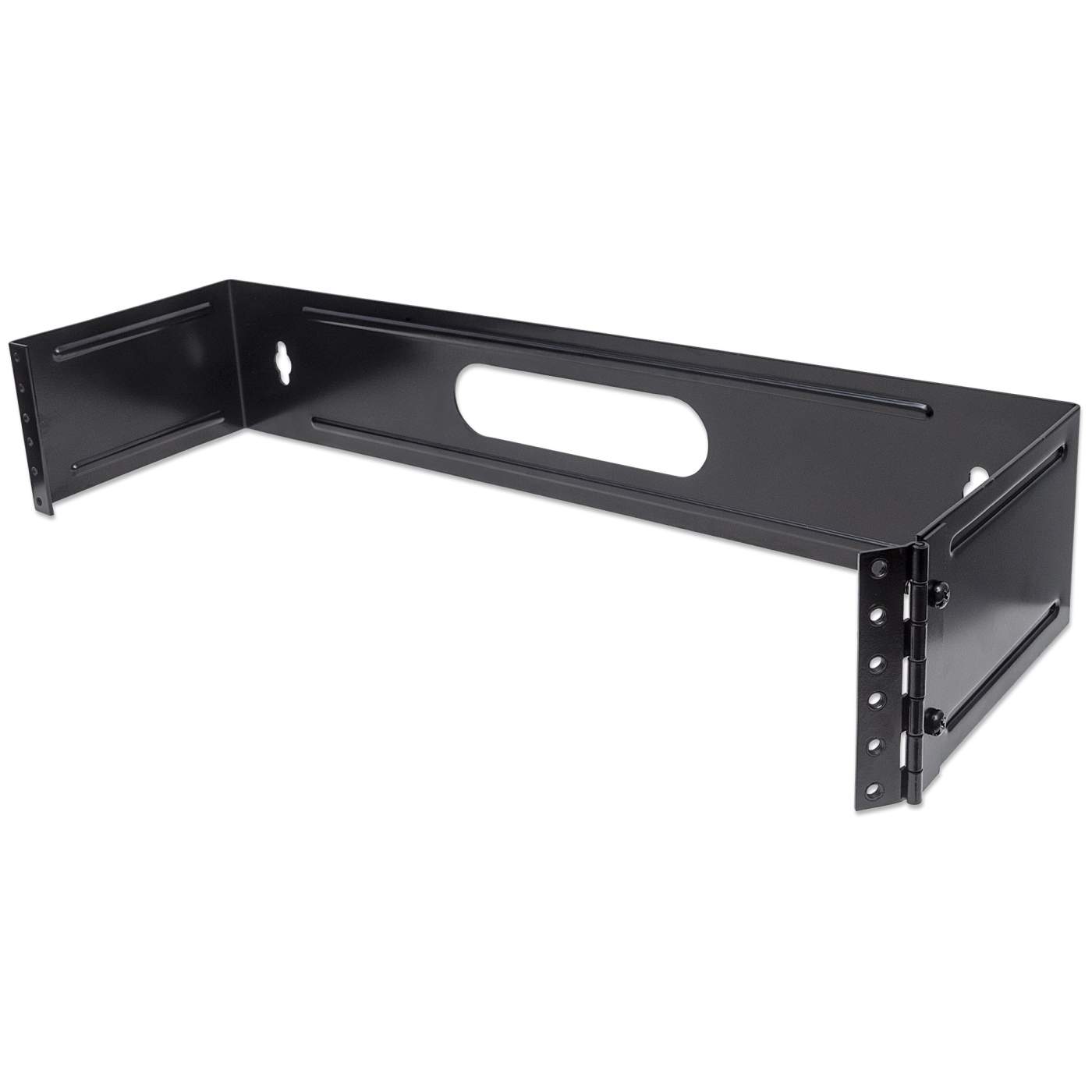 Aufklappbare 19" Wandbefestigung, 2 HE Image 1