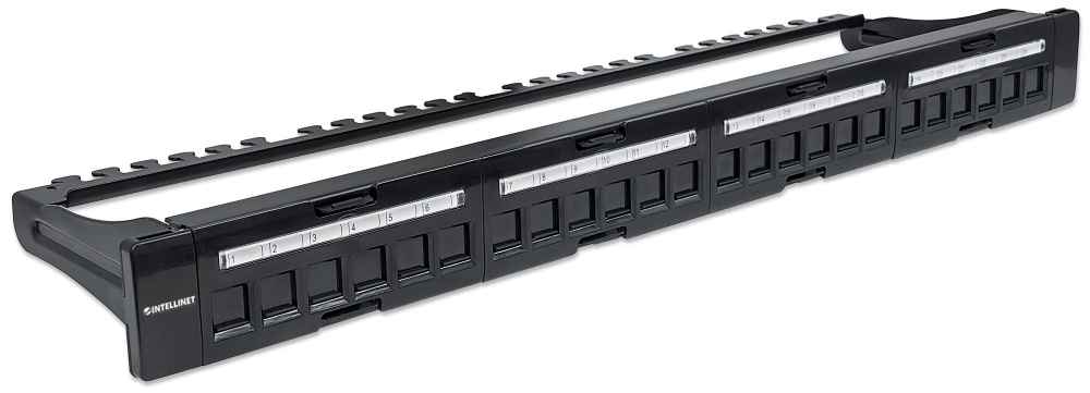 24-Port Patchpanel, unbestückt Image 2