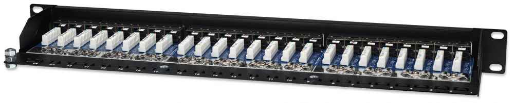 24-Port Cat5e Patchpanel, geschirmt Image 3