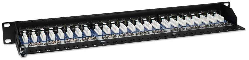 24-Port Cat5e Patchpanel, geschirmt Image 4