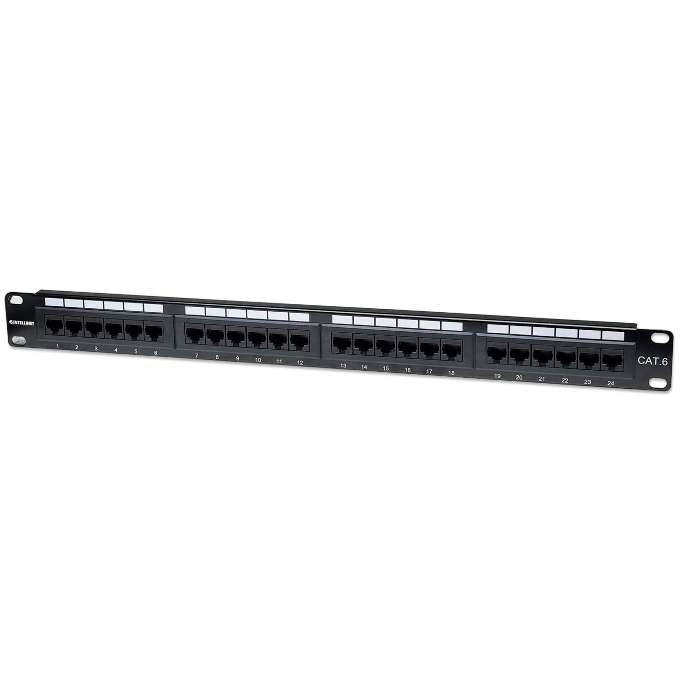 24-Port Cat6 Patchpanel Image 1