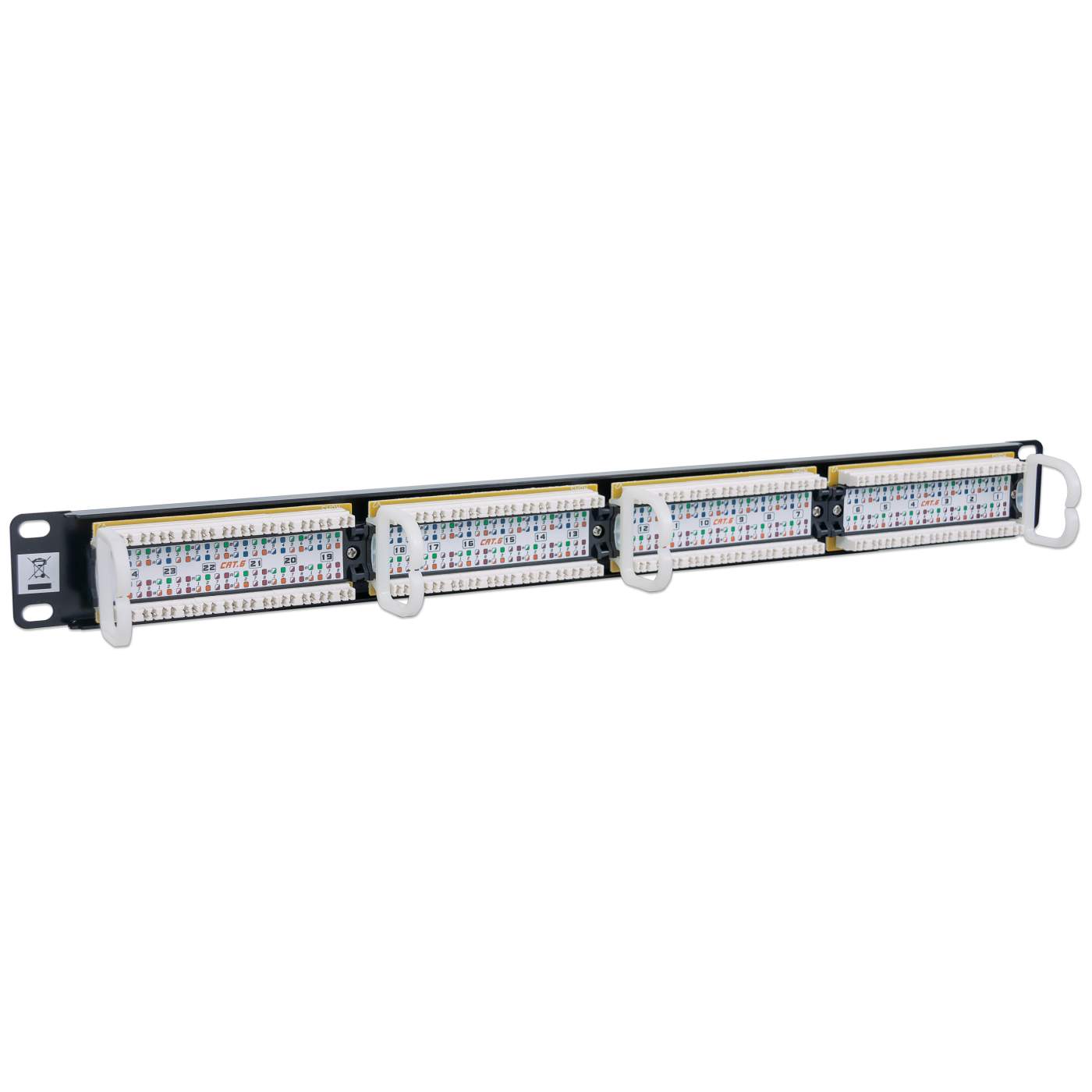 24-Port Cat6 Patchpanel Image 5