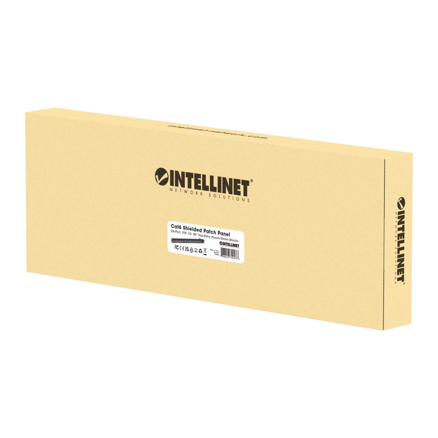 24-Port Cat6 Patchpanel, geschirmt Packaging Image 2