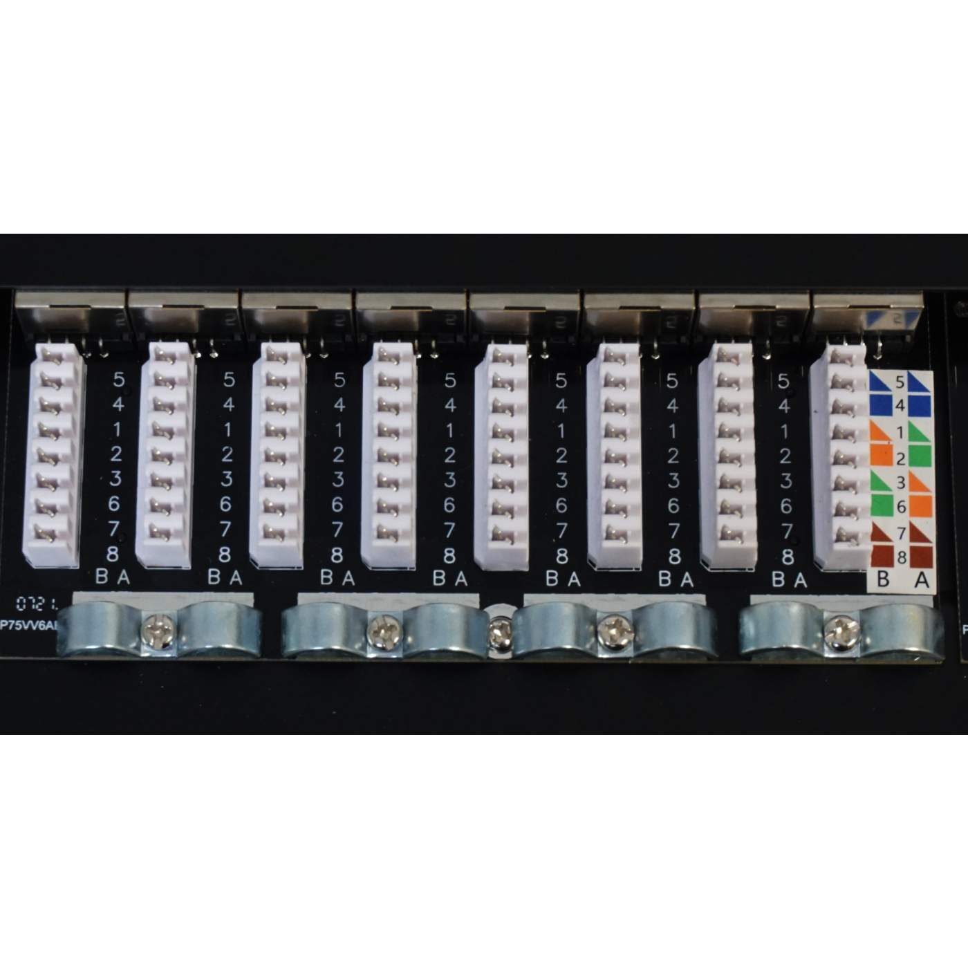 24-Port Cat6a Patchpanel, geschirmt Image 7