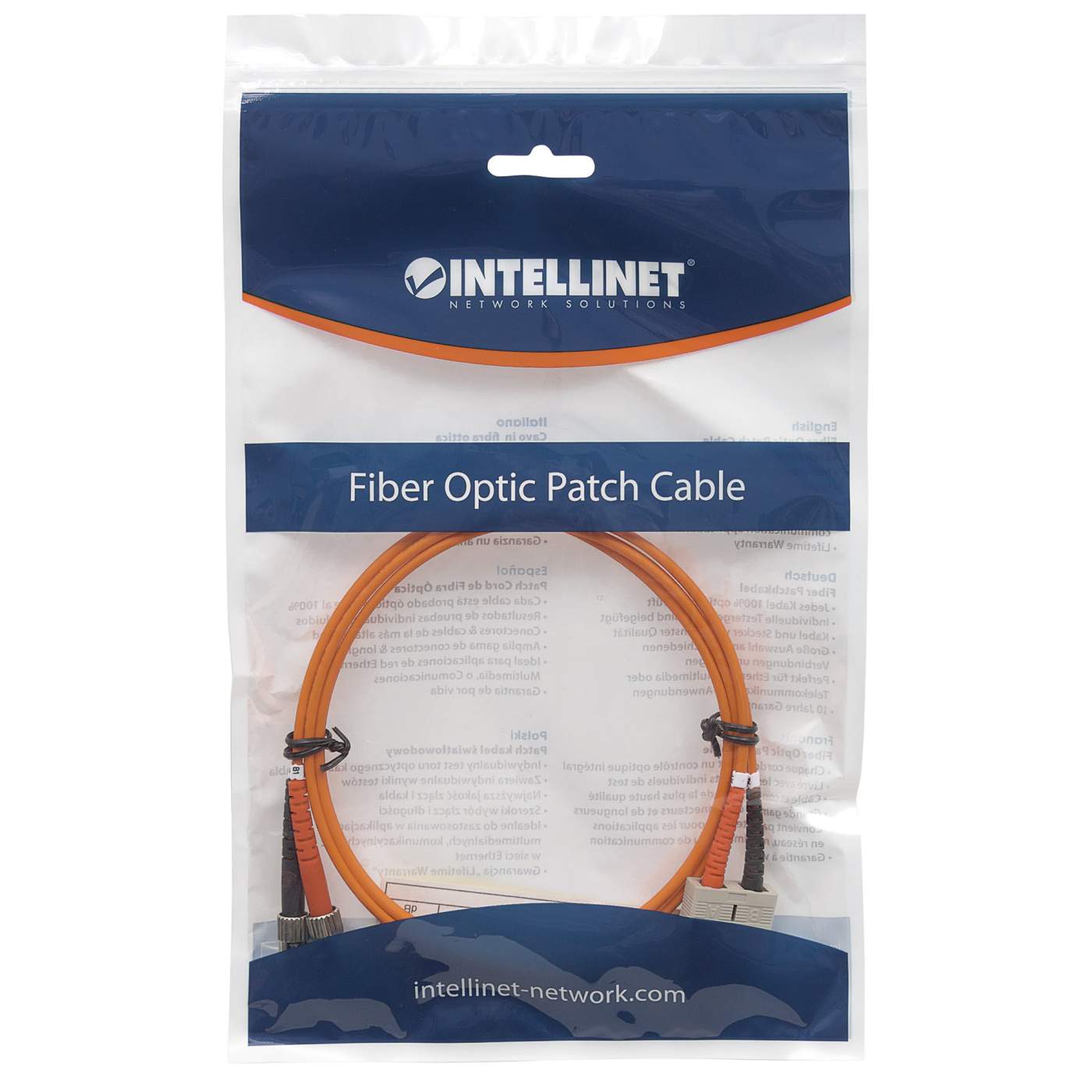 Glasfaser LWL-Anschlusskabel, Duplex, Multimode Packaging Image 2