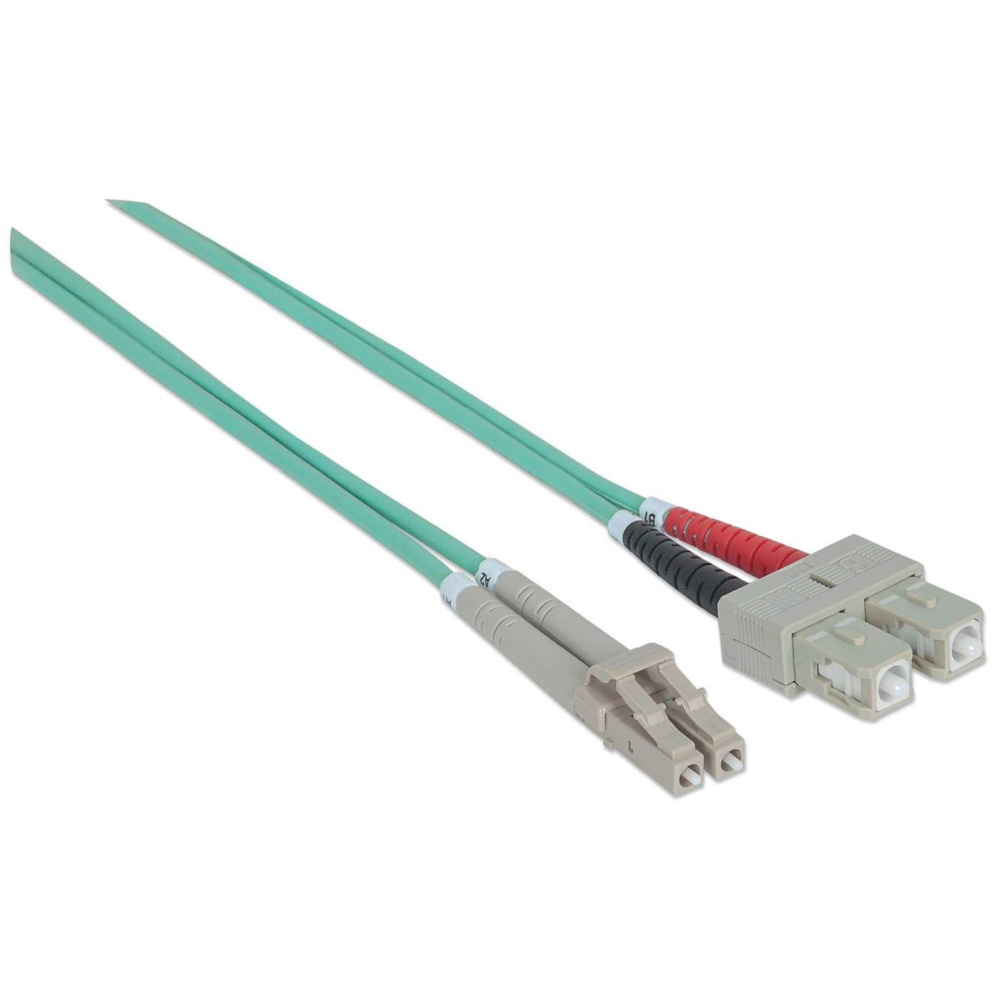 Glasfaser LWL-Anschlusskabel, Duplex, Multimode Image 3