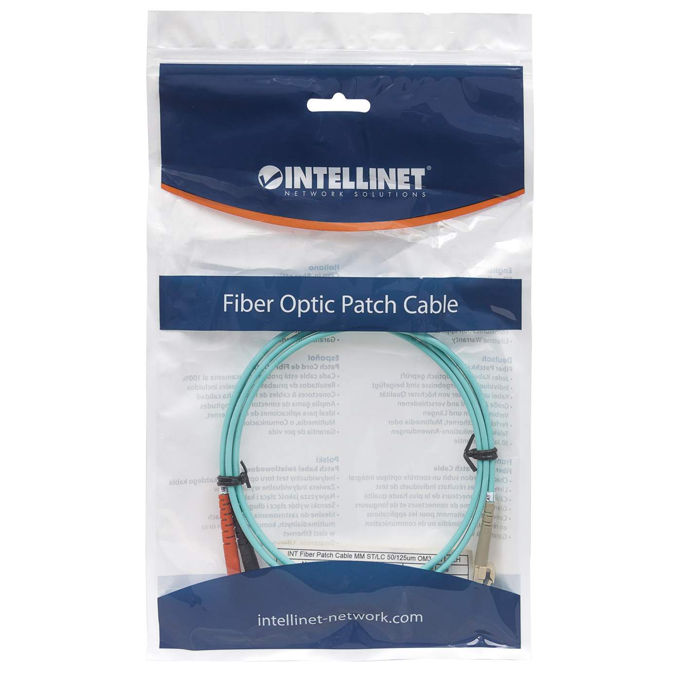 Glasfaser LWL-Anschlusskabel, Duplex, Multimode Packaging Image 2