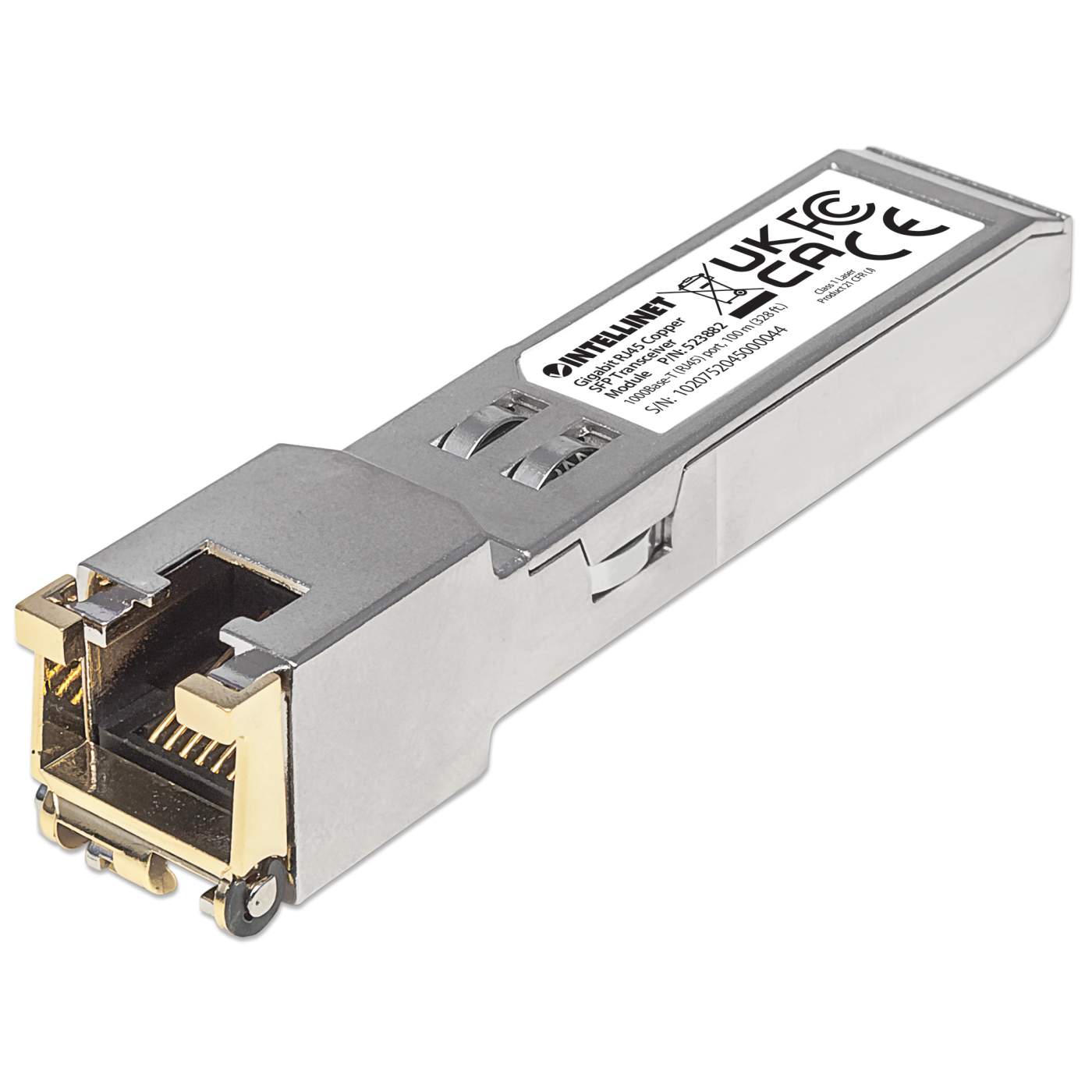 GbE SFP-Modul Mini-GBIC Transceiver für RJ45-Kabel (523882) – Intellinet  Deutschland