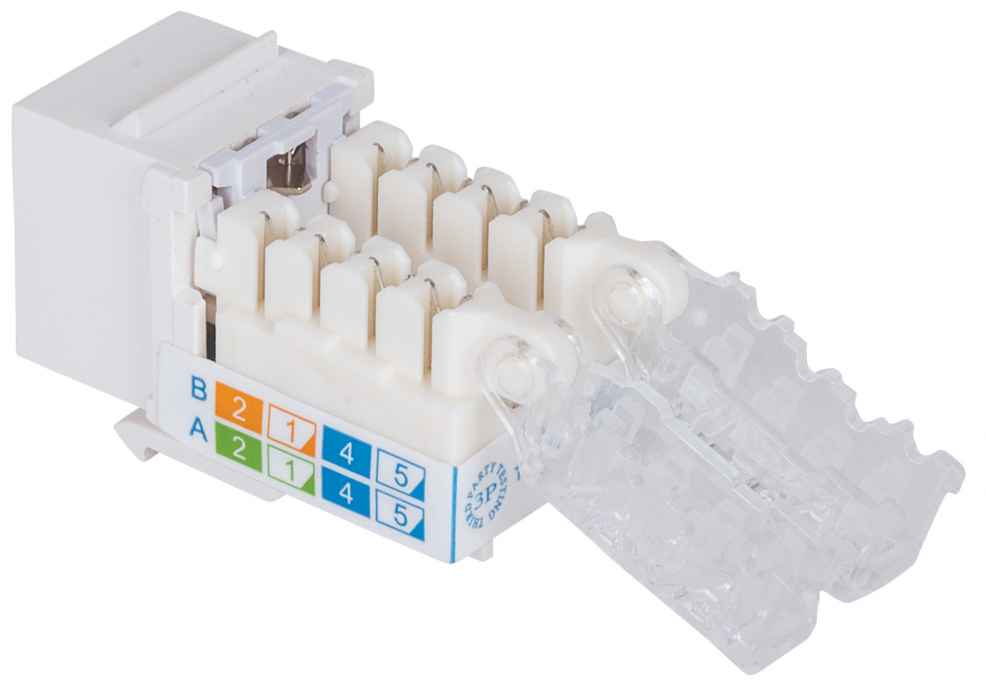 Abschließbare Cat6 Modularbuchse, ungeschirmt Image 4