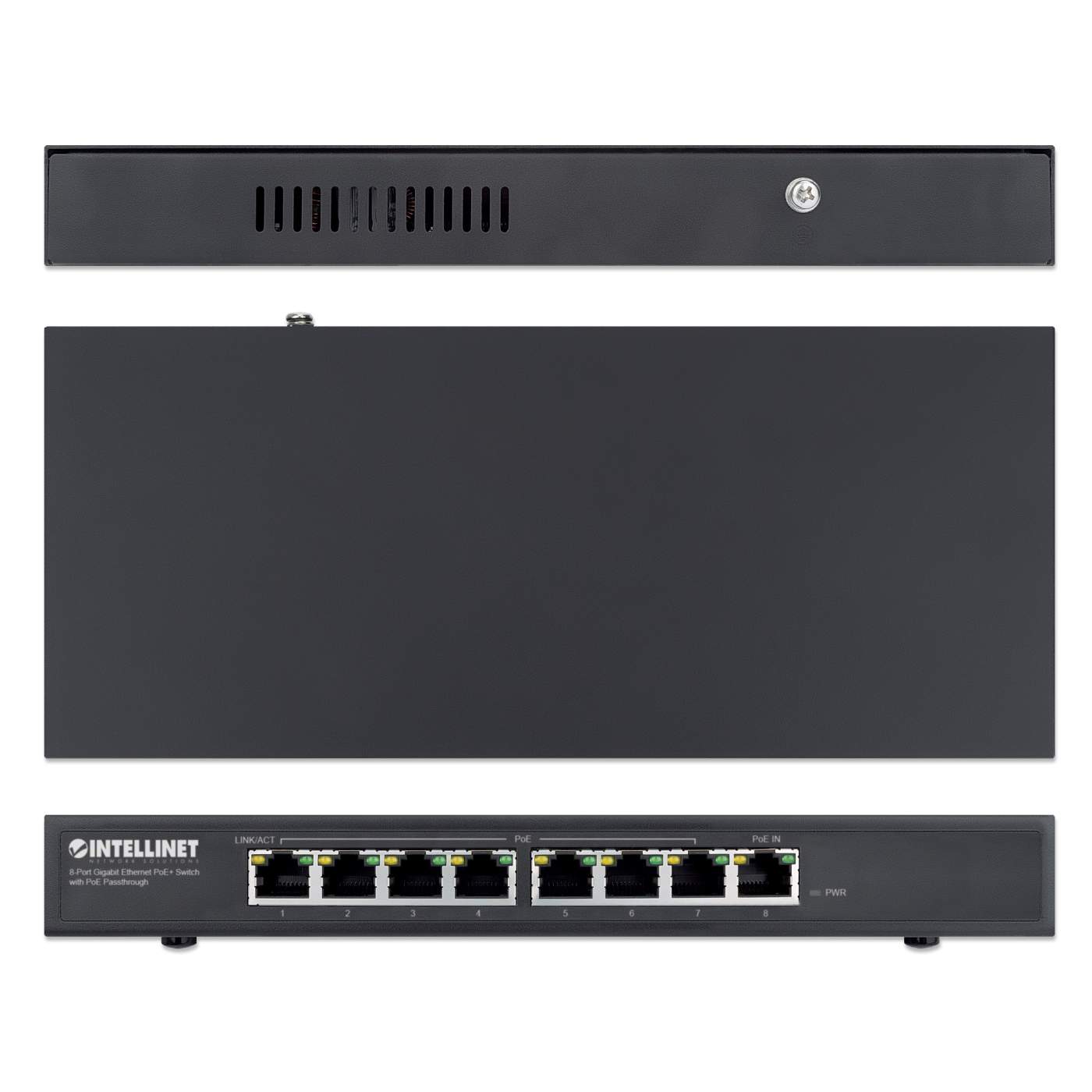 PoE-Powered 8-Port PoE+ Gigabit Switch mit PoE-Passthrough Image 6