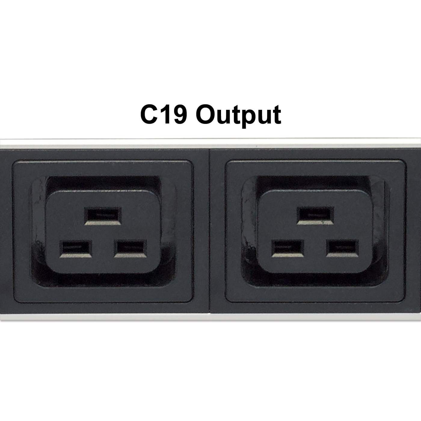 24-fach Steckdosenleiste mit C13- und C19-Steckdosen, vertikale Rackmontage Image 7