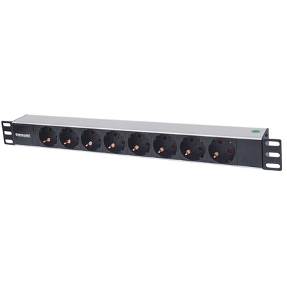 19" 8-fach Steckdosenleiste, Schutzkontakt Image 1
