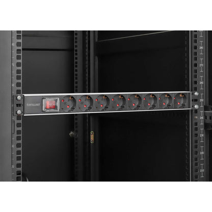 19" 8-fach Steckdosenleiste / PDU, Schutzkontakt, 1 HE Image 8