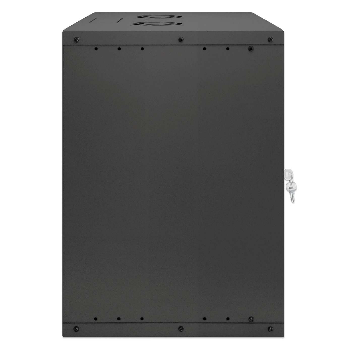 19" Netzwerk-Wandverteiler, Basic Line, 12 HE, 400 mm Tiefe, schwarz Image 5