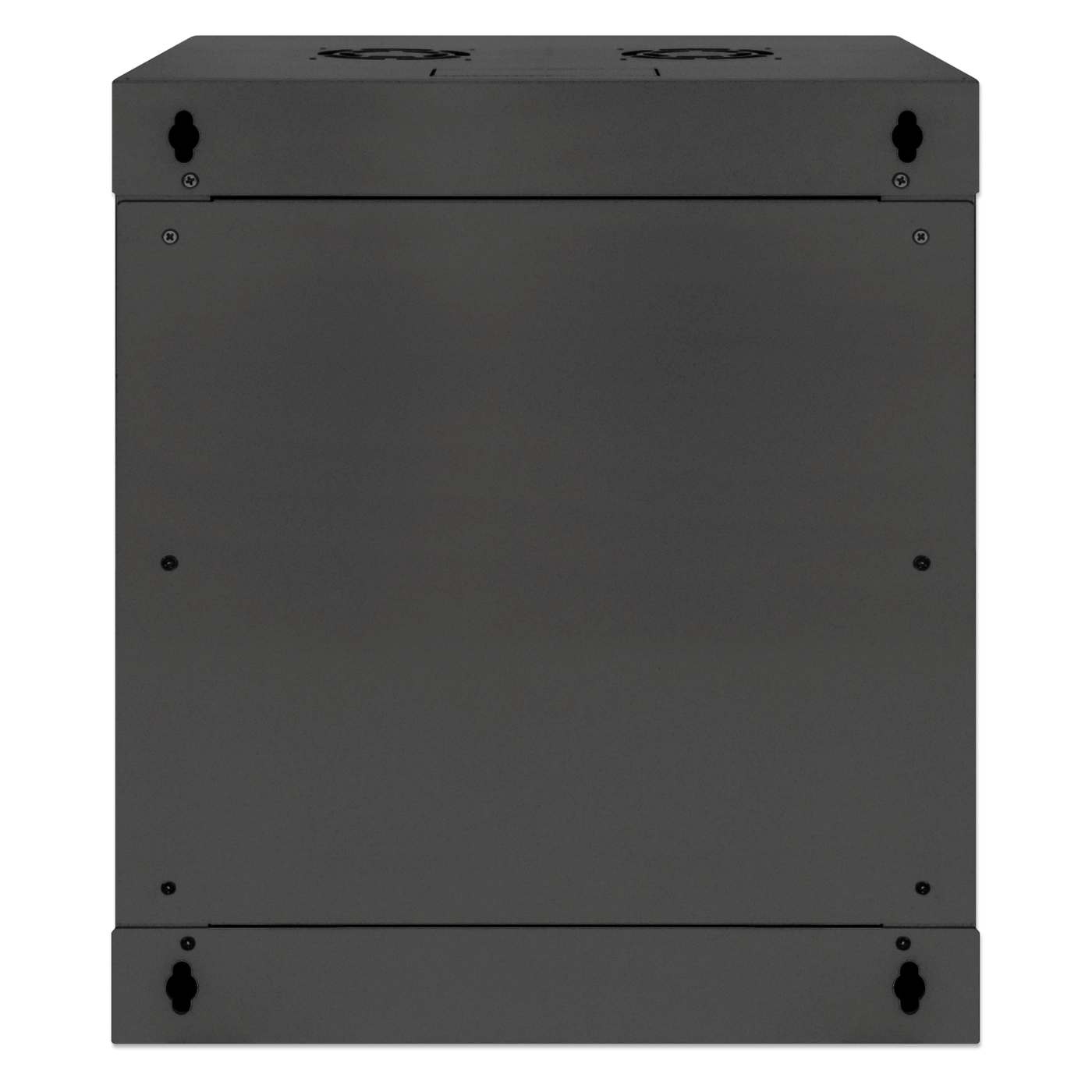 19" Netzwerk-Wandverteiler, Basic Line, 12 HE, 400 mm Tiefe, schwarz Image 6