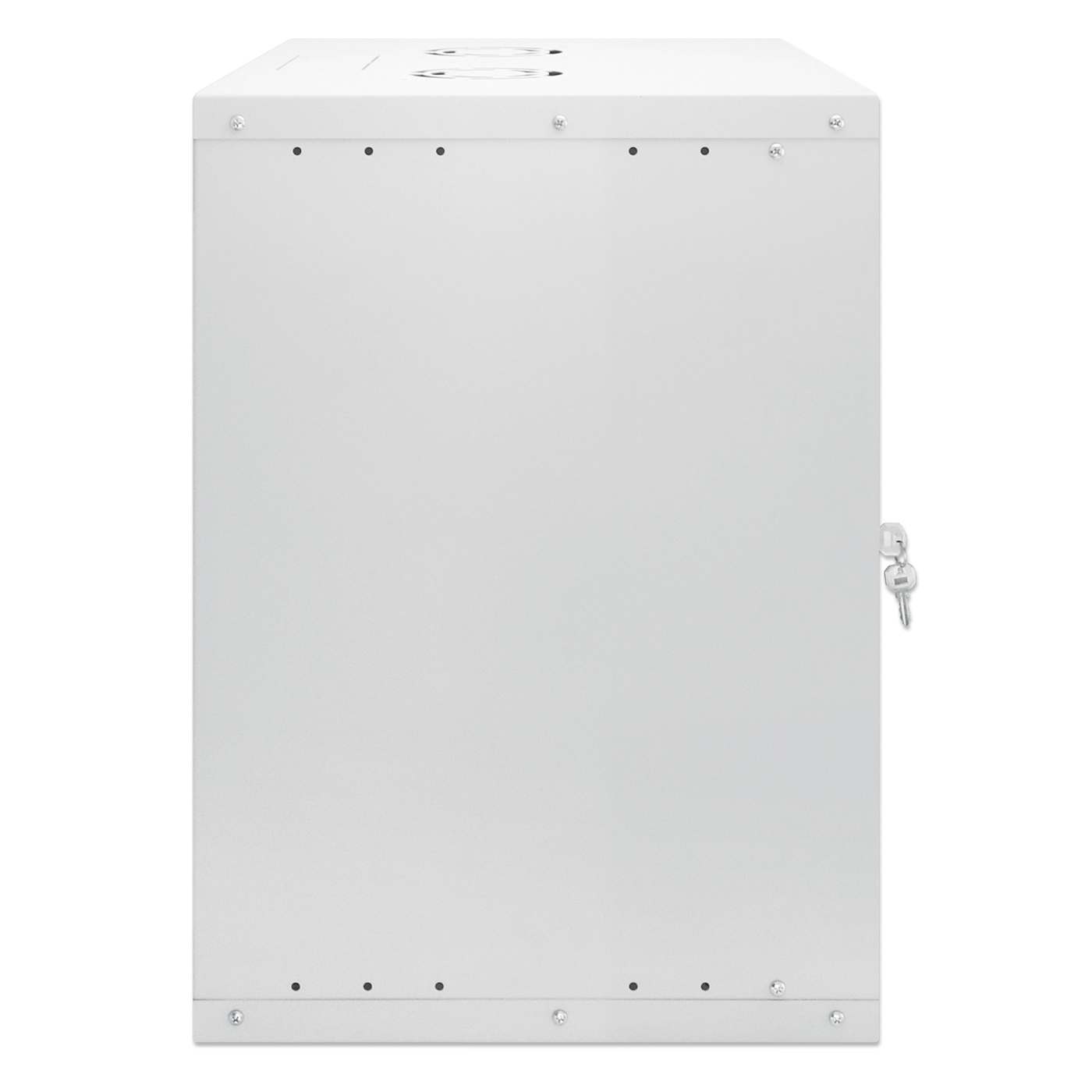 19" Netzwerk-Wandverteiler, Basic Line, 12 HE, 400 mm Tiefe, grau Image 5