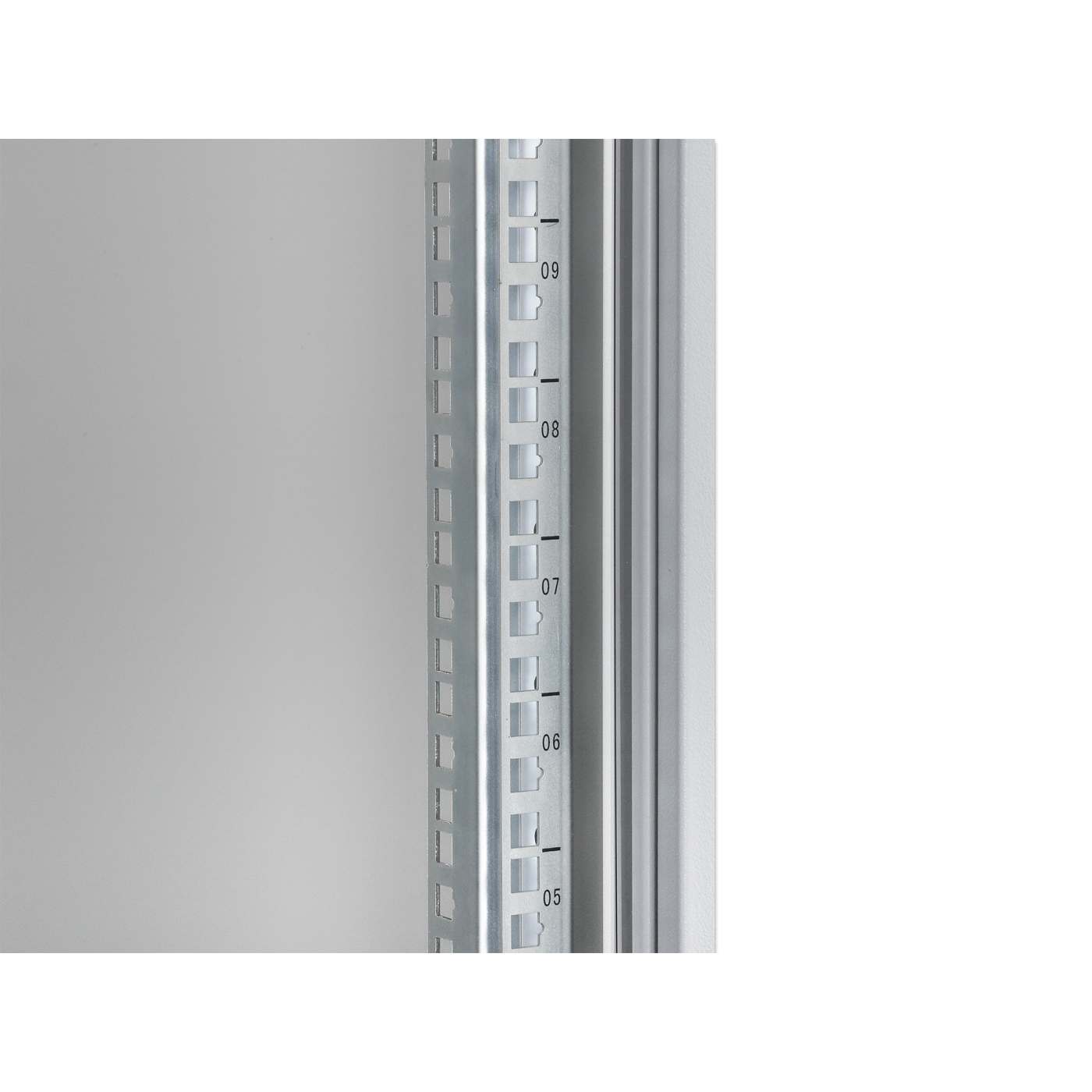 19" Netzwerk-Wandverteiler, Basic Line, 12 HE, 400 mm Tiefe, grau Image 7