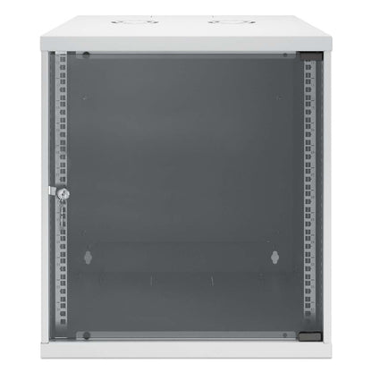 19" Netzwerk-Wandverteiler, Basic Line, 12 HE, 560 mm Tiefe, grau Image 3