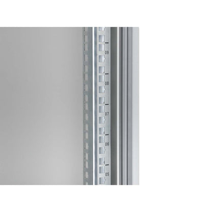 19" Netzwerk-Wandverteiler, Basic Line, 12 HE, 560 mm Tiefe, grau Image 7