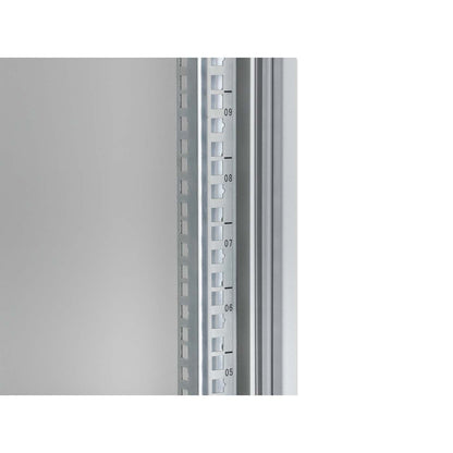 19" Netzwerk-Wandverteiler, Basic Line, 15 HE, 400 mm Tiefe, grau Image 7