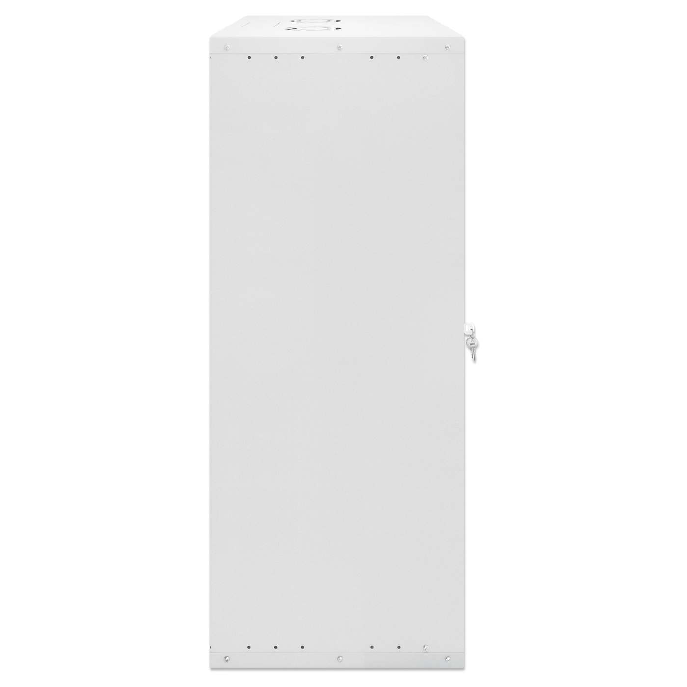 19" Netzwerk-Wandverteiler, Basic Line, 20 HE, 400 mm Tiefe, grau Image 5