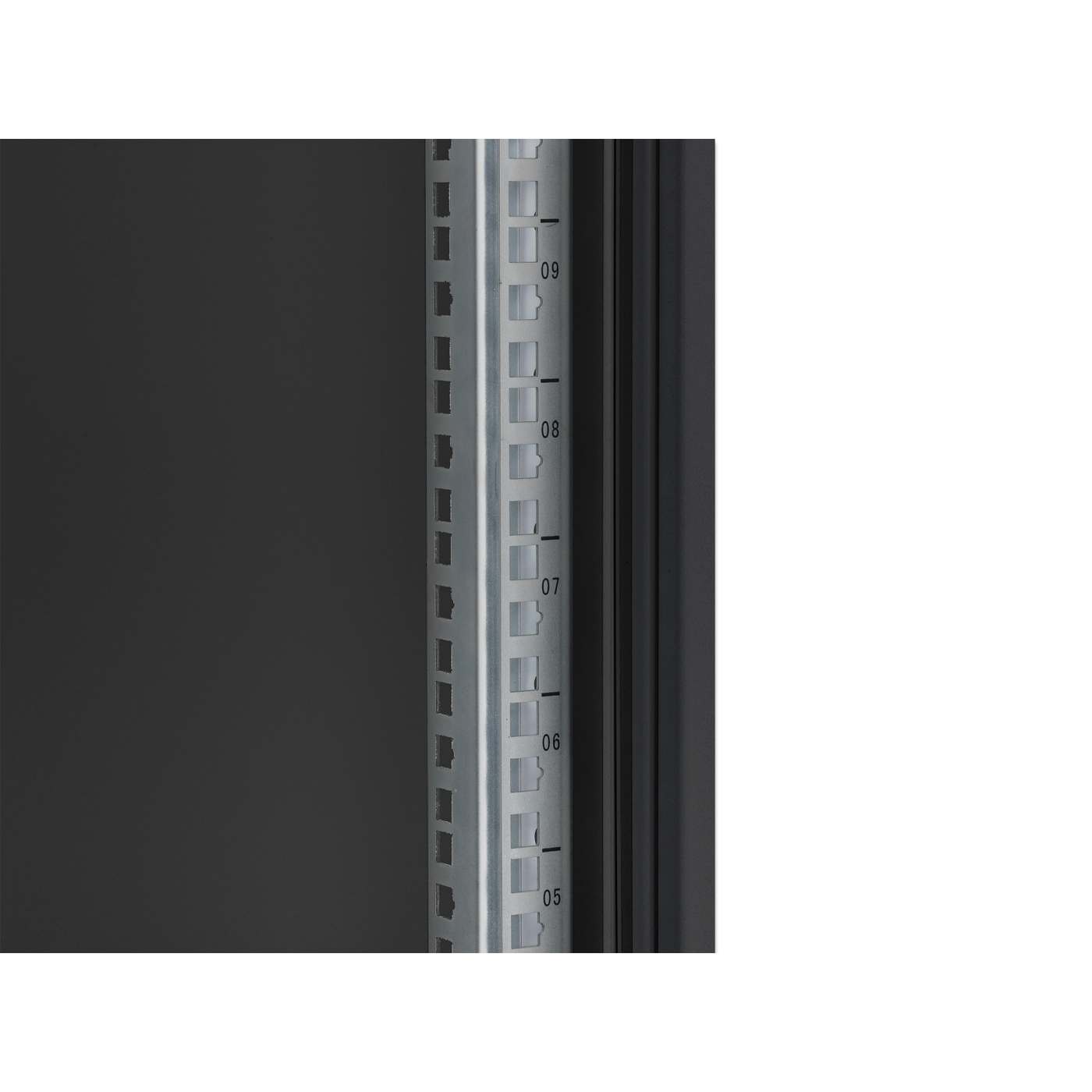 19" Netzwerk-Wandverteiler, Basic Line, 20 HE, 560 mm Tiefe, schwarz Image 7