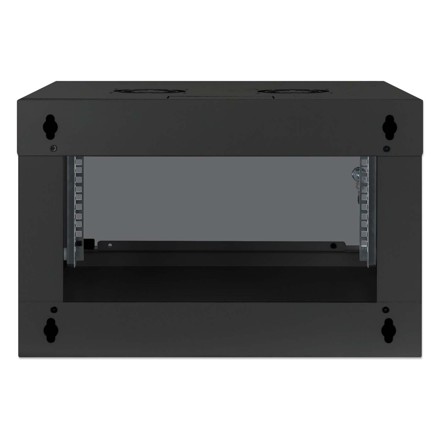 19" Wandverteiler, Basic Line, 6 HE, 353 (H) x 540 (B) x 400 (T) mm, schwarz Image 6