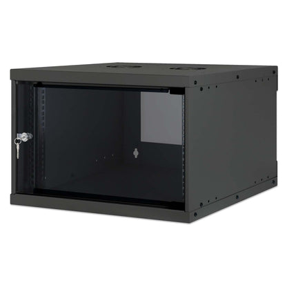 19" Wandverteiler, Basic Line, 6 HE, 353 (H) x 540 (B) x 560 (T) mm, schwarz Image 1