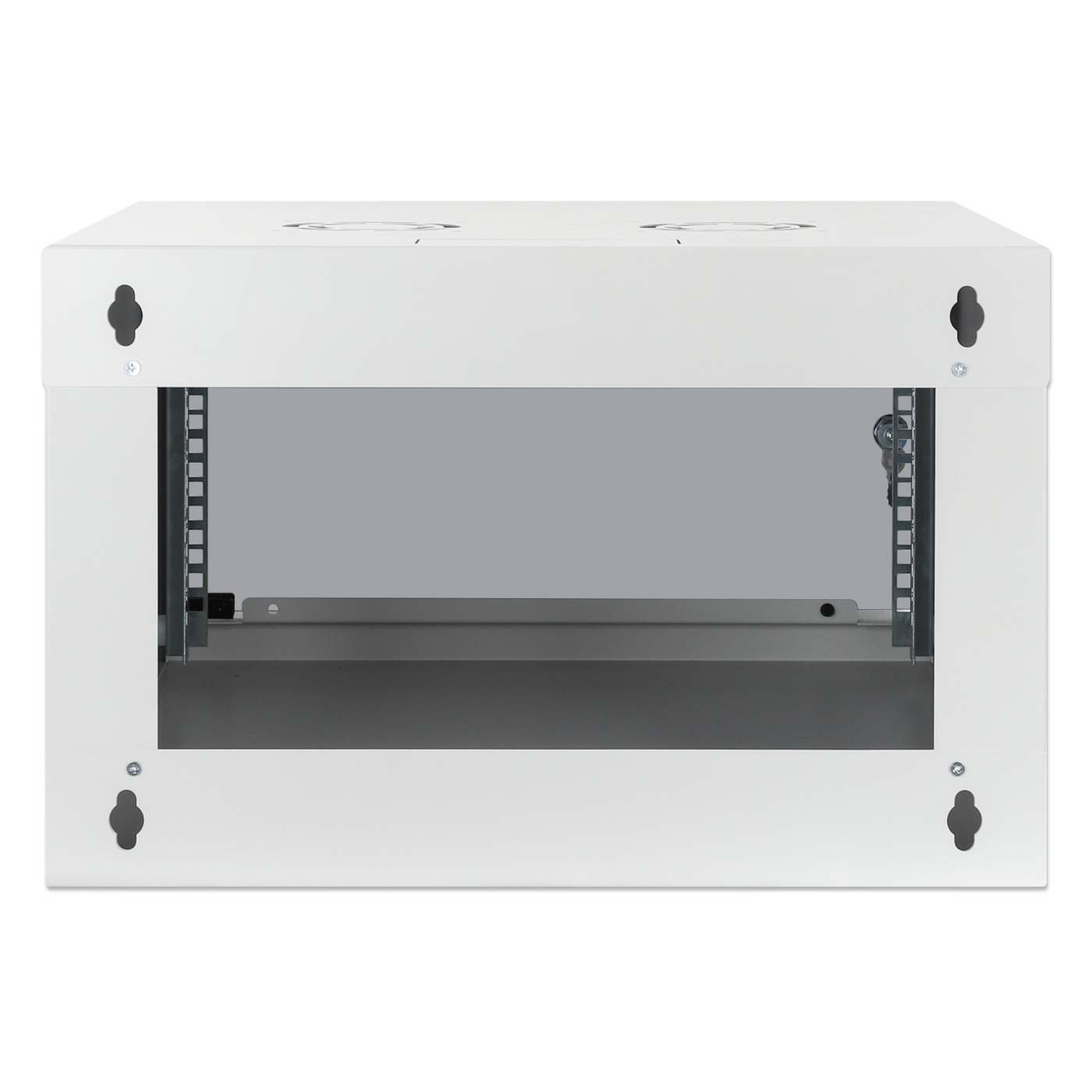 19" Wandverteiler, Basic Line, 6 HE, 353 (H) x 540 (B) x 560 (T) mm, grau Image 6
