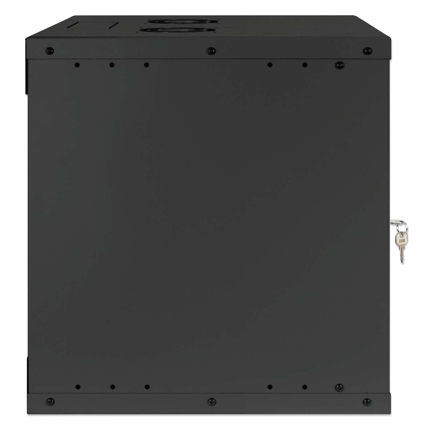 19" Wandverteiler, Basic Line, 9 HE, 487 (H) x 540 (B) x 400 (T) mm, schwarz Image 5