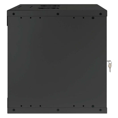 19" Wandverteiler, Basic Line, 9 HE, 487 (H) x 540 (B) x 400 (T) mm, schwarz Image 5
