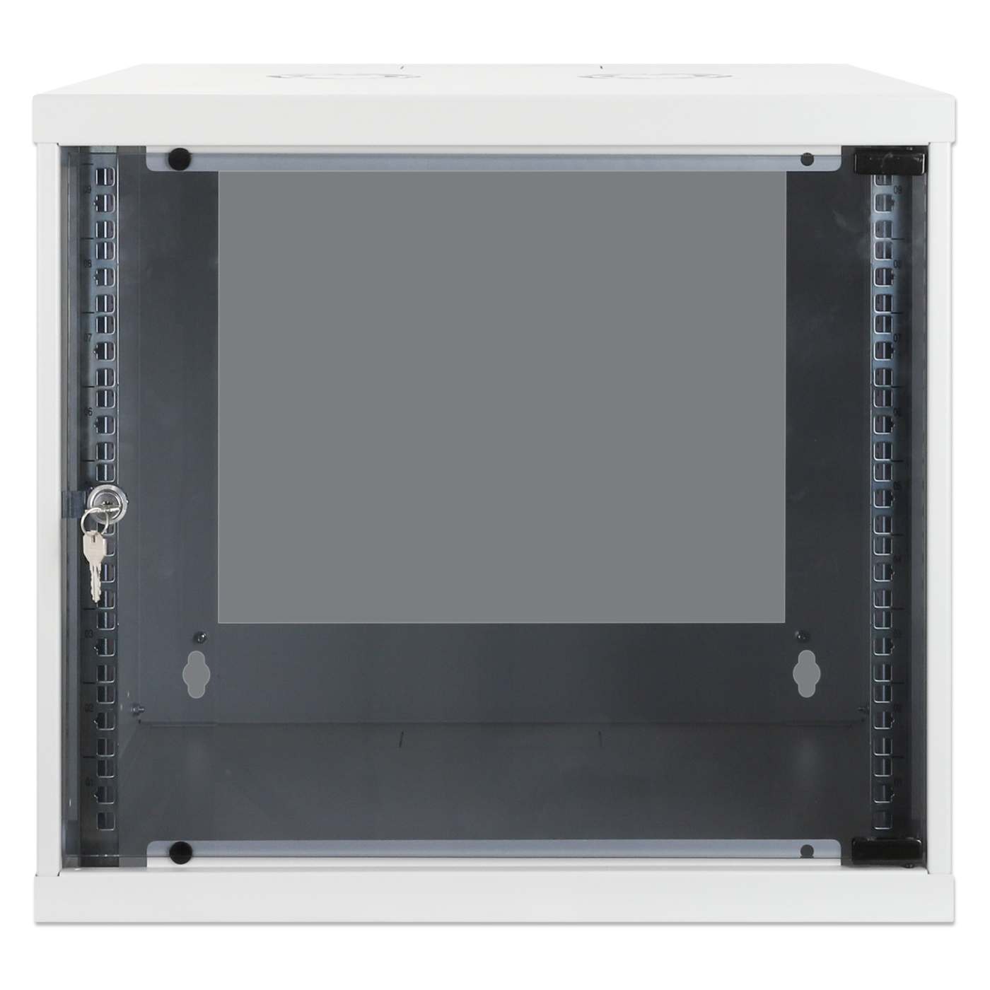 19" Wandverteiler, Basic Line, 9 HE, 487 (H) x 540 (B) x 400 (T) mm, grau Image 3