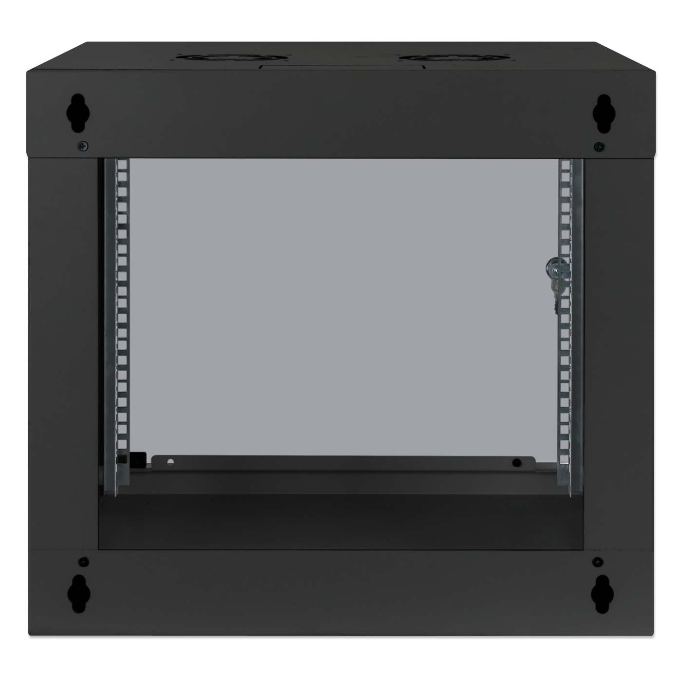 19" Wandverteiler, Basic Line, 9 HE, 487 (H) x 540 (B) x 560 (T) mm, schwarz Image 6