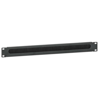 19" Kabeldurchführung, 1 HE, schwarz Image 2
