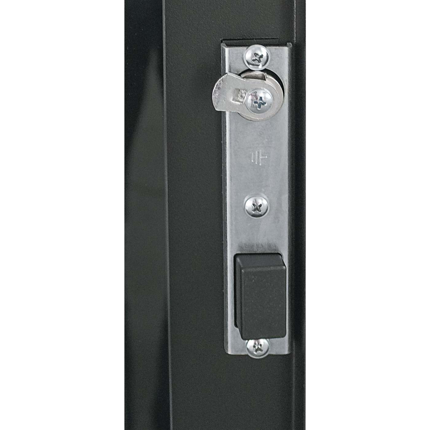 19" Netzwerkschrank, 22 HE, 1144 (H) x 600 (B) x 800 (T) mm, schwarz Image 7