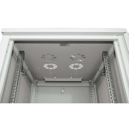 19" Netzwerkschrank, 36 HE, 1766 (H) x 800 (B) x 800 (T) mm, grau Image 6