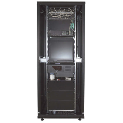 19" Serverschrank, 42 HE, 2033 (H) x 800 (B) x 1000 (T) mm, schwarz Image 11