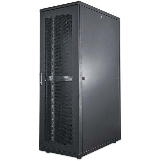 19" Serverschrank, 42 HE, 2033 (H) x 800 (B) x 1000 (T) mm, schwarz Image 1