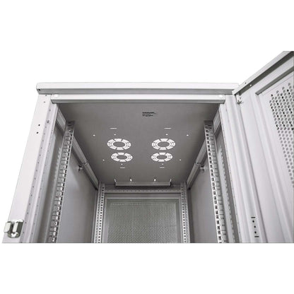 19" Serverschrank, 42 HE, 2033 (H) x 800 (B) x 1000 (T) mm, grau Image 6