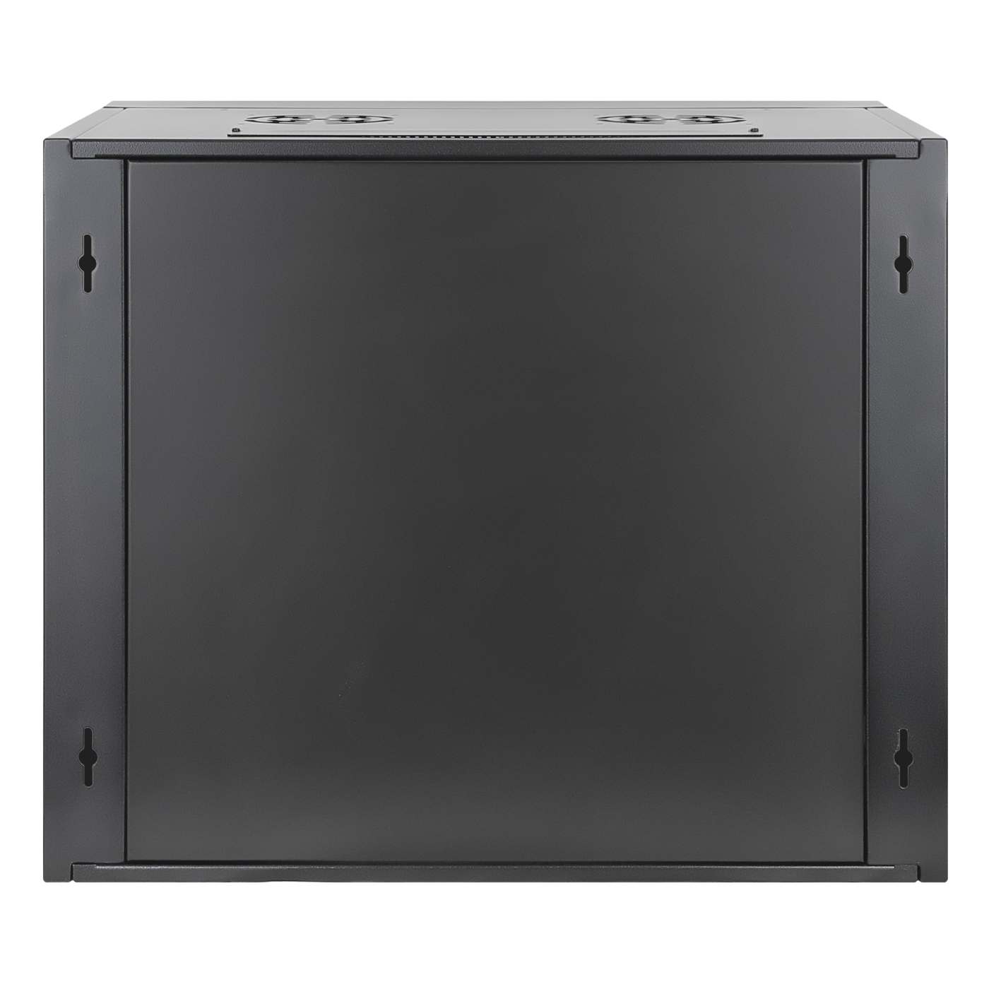 19" Netzwerk-Wandverteiler, werkzeuglose Montage, 9 HE, 450 mm Tiefe, schwarz Image 6