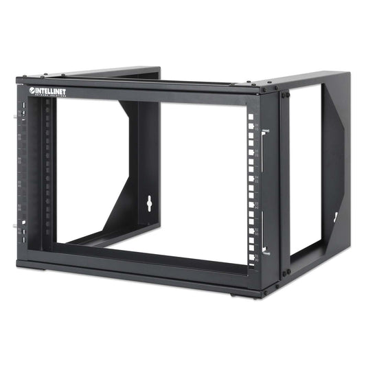 19" Laborgestell zur Wandmontage, 2 Tragschienen, 6 HE Image 1