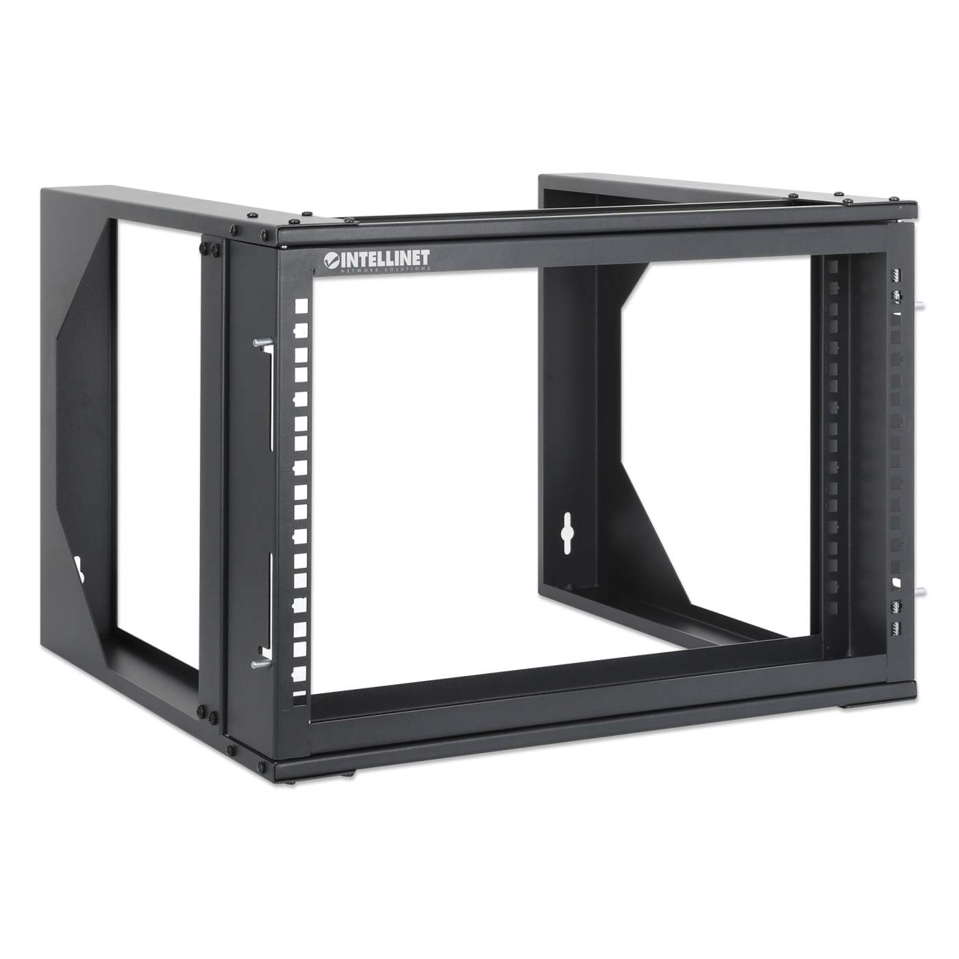 19" Laborgestell zur Wandmontage, 2 Tragschienen, 6 HE Image 2