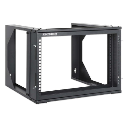 19" Laborgestell zur Wandmontage, 2 Tragschienen, 6 HE Image 2