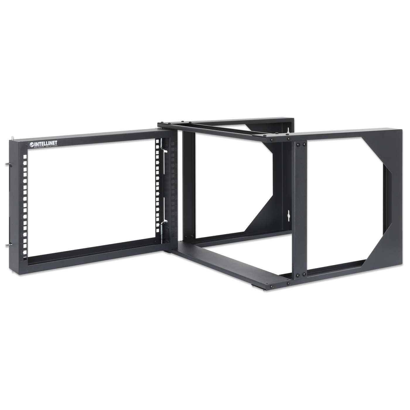 19" Laborgestell zur Wandmontage, 2 Tragschienen, 6 HE Image 6