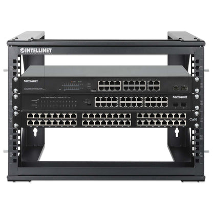 19" Laborgestell zur Wandmontage, 2 Tragschienen, 6 HE Image 7