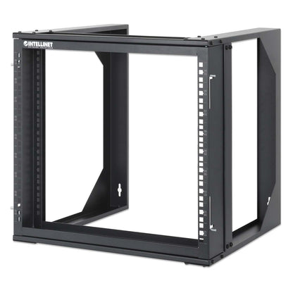 19" Laborgestell zur Wandmontage, 2 Tragschienen, 9 HE Image 1